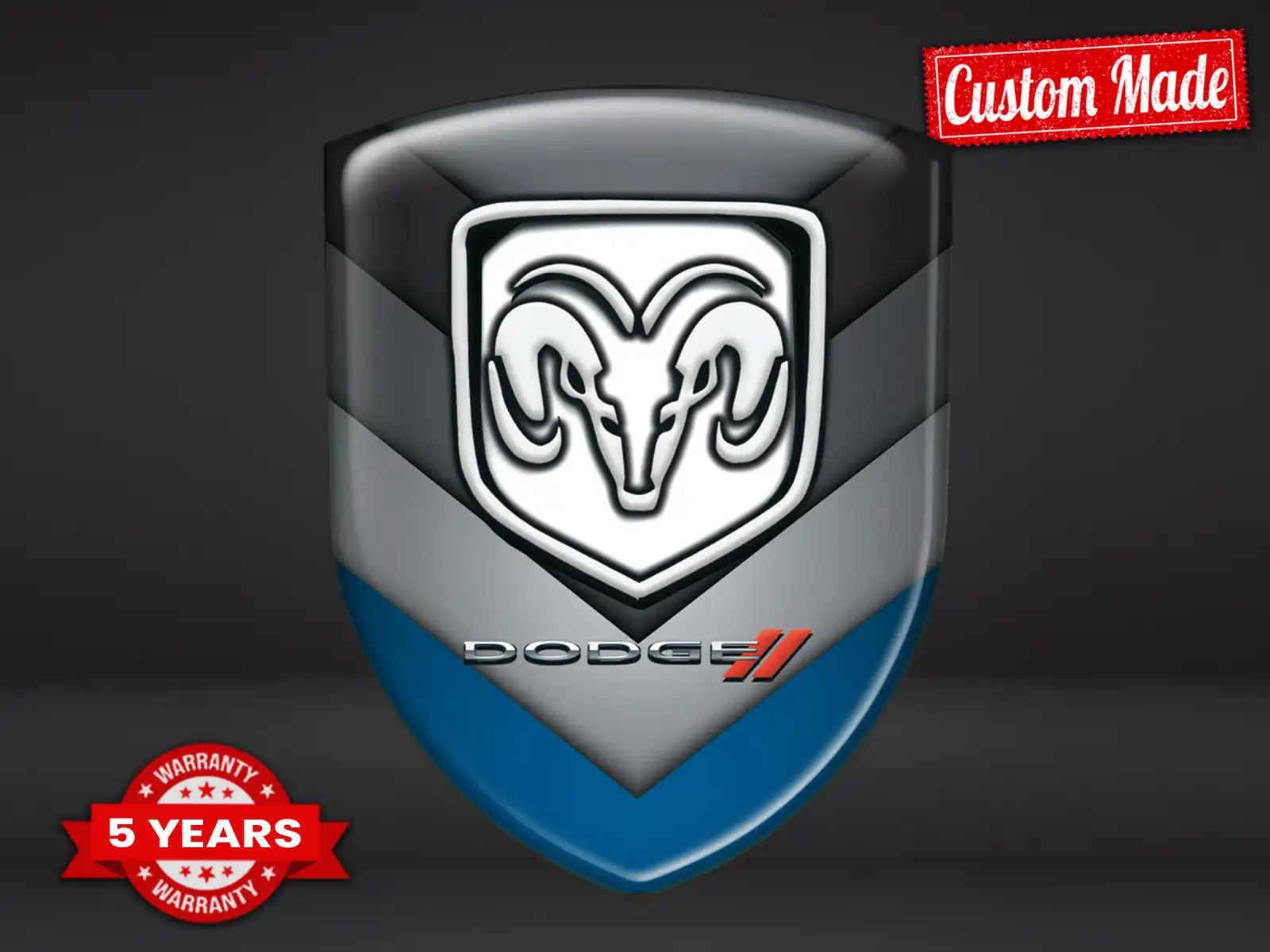 Dodge Badges Car Performance Max Stylish Pro Durable